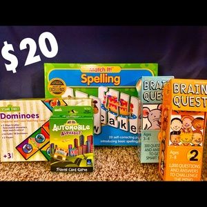 Assorted learning games